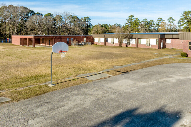 Academy Of Hope Charter has outdoor activity areas for students.