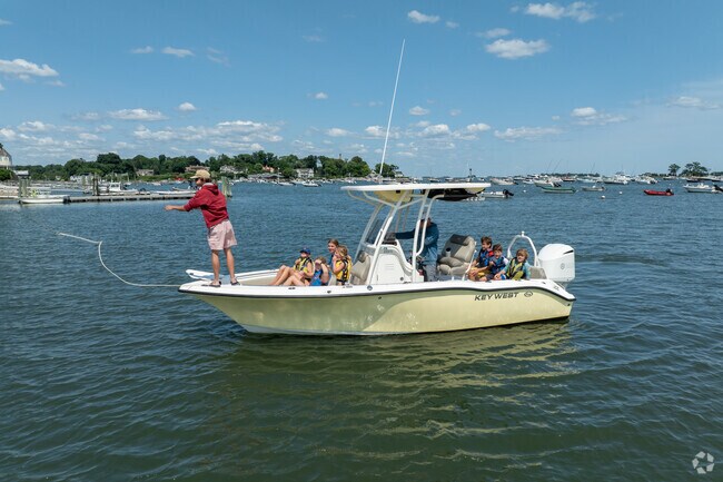 Rowayton locals spend a lot of time on their boats fishing or simply enjoying the water.
