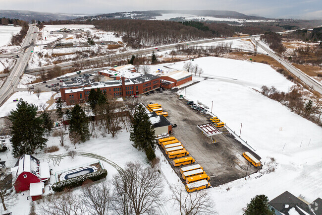 As a public school, students of C. Grant Grimshaw School in Lafayette are bussed in from home.
