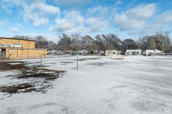 There is plenty of open space at Mead Middle School.
