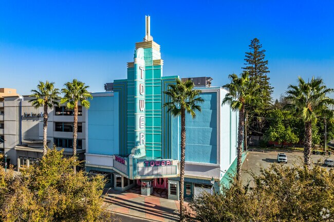 Roseville’s iconic Tower Theatre is home for classic movies and performing arts.