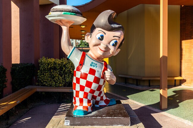 Bob's Big Boy is a famous landmark of The Media District.