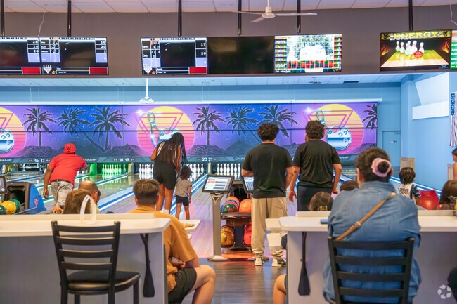Browns Bridge residents can enjoy their evenings bowling at Station 300.