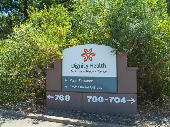 Dignity Health is located  on Mountain Ranch Road in the City of San Andreas.