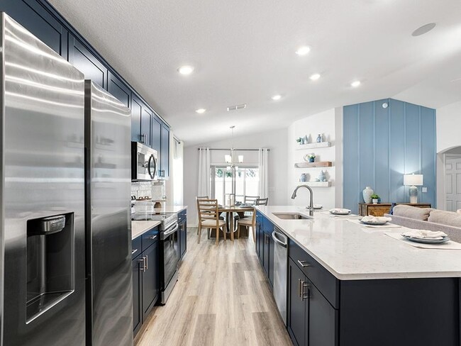 Or trendy colors - Parker home plan