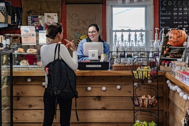 Village House Cafe has the best hot coffee and delicious food.