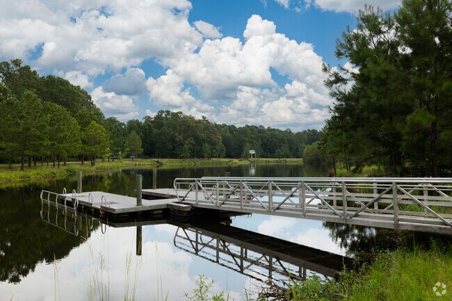 Burton Wells Park features a large body of water.