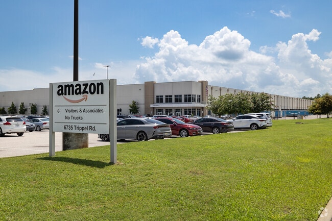 Amazon is another large employer near Mobile, Alabama.