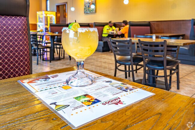 For a big margarita in Forest Oaks, folks head to Amigos Restaurant and Cantina.