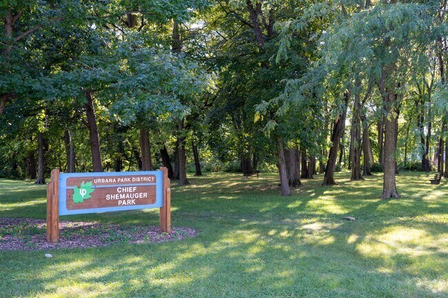 Chief Shemauger Park near Crystal Lake was acquired in 1971 and is named for a Patowatomi Chief.