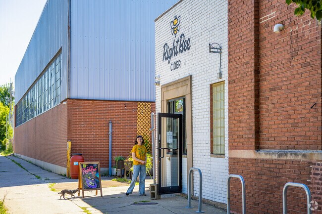Right Bee Cider, situated along Kostner Avenue, has an on-site taproom and cidery.