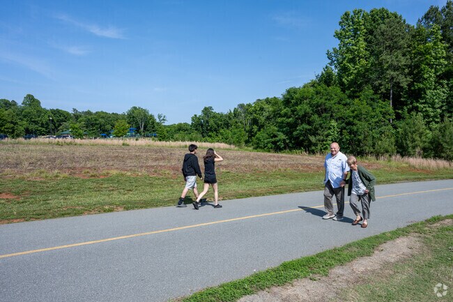 Walking the trails at Graham Regional Park is a favorite way to spend the day.