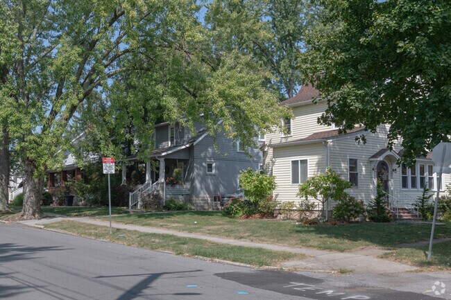 Shady streets with mature trees are found in the established parts of the Wehnwood neighborhood.