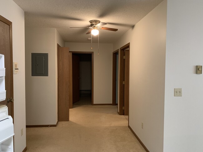 Hall with Laundry Closet