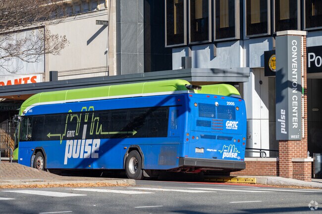 Public transportation is easy to access from the Gilpin neighborhood on adjacent West Broad St.