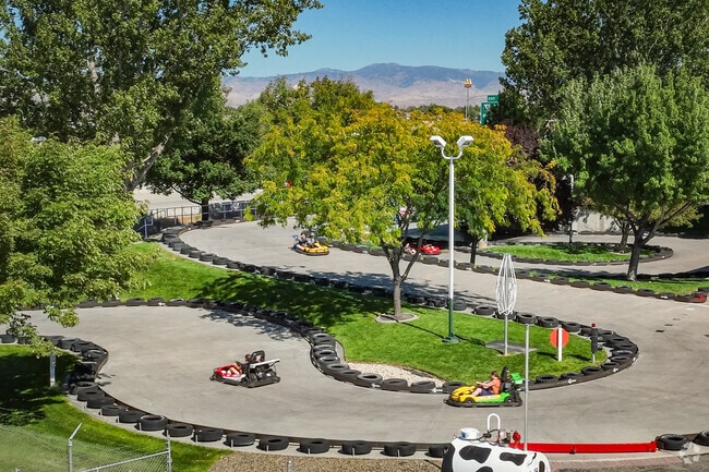 Take the family for go-kart rides at Wahooz in southwest Meridian.