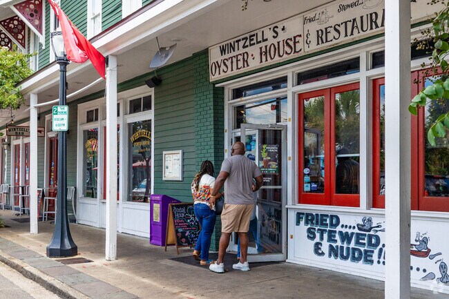 Wintzell's Oysters House on Dauphin St. in Downtown Mobile is a local favorite.
