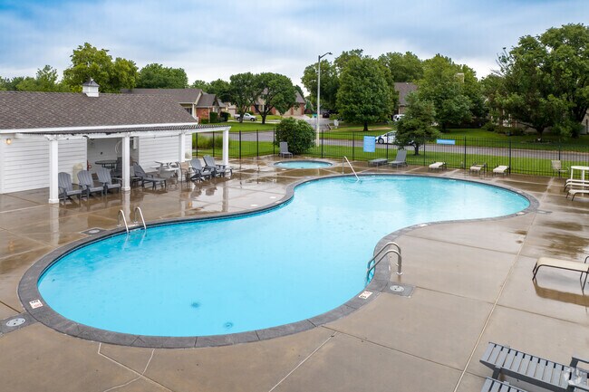 Cool off during the hot summer days at Bradford-Sterling Farms's neighborhood pool.