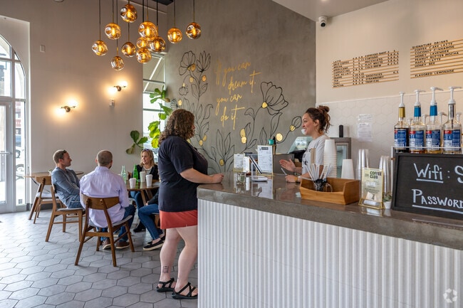 Sona Coffee serves the residents of Knollwood Estates fresh coffee.