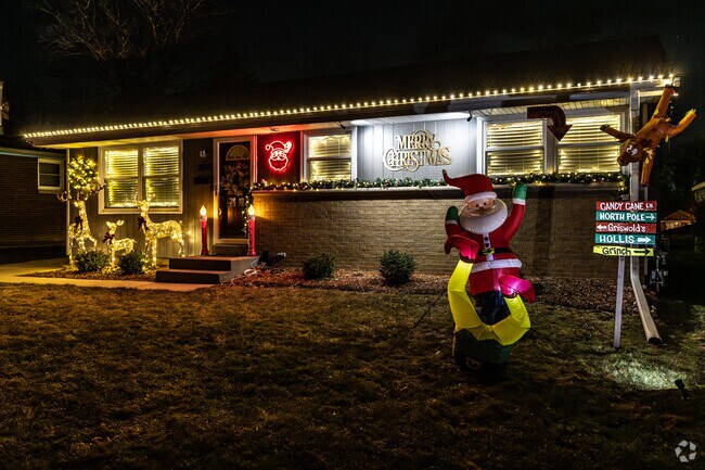 More than 300 homes in West Allis participate in Candy Cane lane.