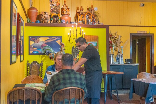 Fort Bragg's Mayan Fusion restaurant serves authentic Mexican dishes inspired by the Yucatan region.