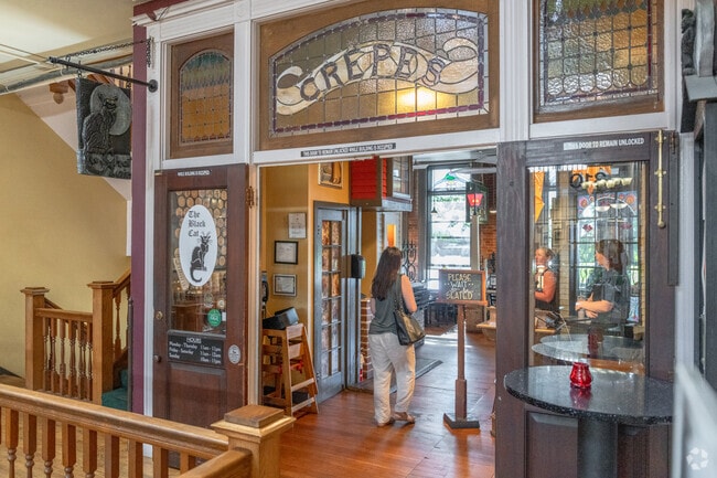 Fairhaven residents head to The Black Cat for steamed Manila clams and white wine.