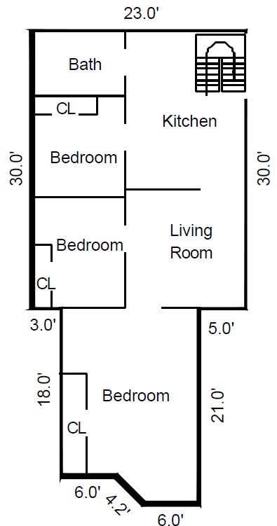 Unit#2 floor plan