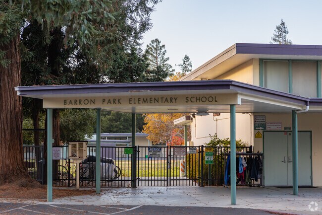 Barron Park Elementary School is rated an A by Niche.com!