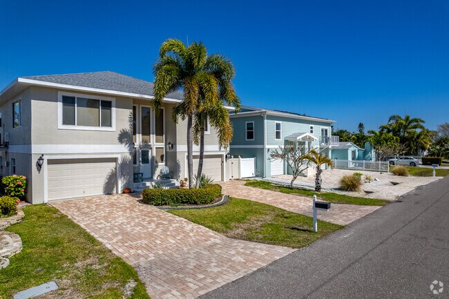 Homes vary in size & style through out Redington Beach.