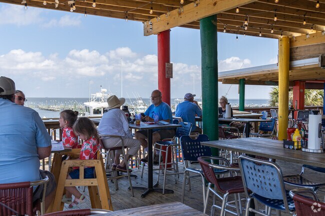 Tacky Jacks is a local favorite in Fort Morgan, for the food and the amazing view