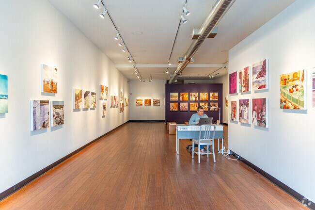 The ZYNKA Gallery, in Sharpsburg, is a beautiful art gallery located on the main drag.