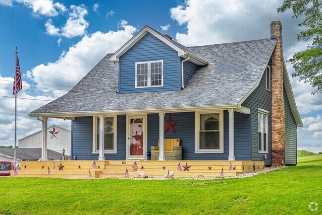 Many homes in Cowan feature large lots with spacious yards.