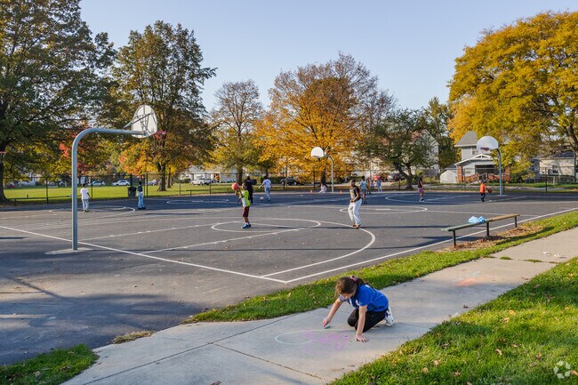 Kids love the outdoor activities at Weisser Park in Oxford.