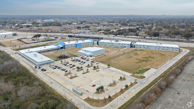 A bird's-eye view reveals KIPP Mosaic Academy School's inspiring landscape.