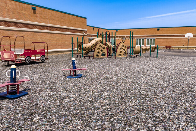 Students love the playground at Leavenworth County's Lansing Elementary School