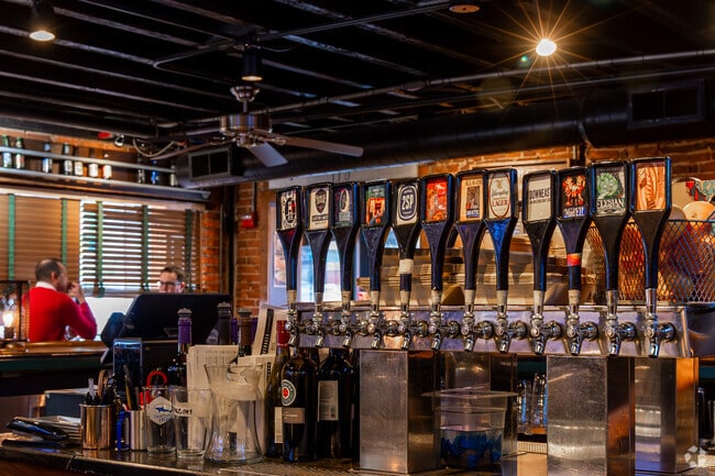 Join friends for a happy hour with many local beers at Washington Street Ale House.