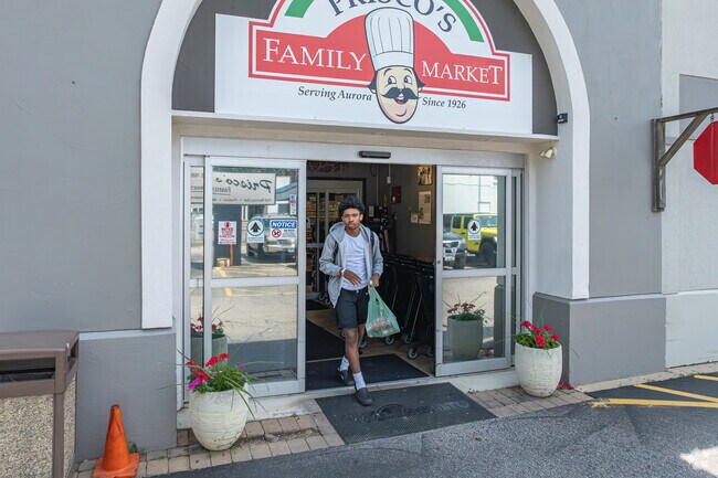 Residents can grab their weekly groceries at Prisco’s Family Market.