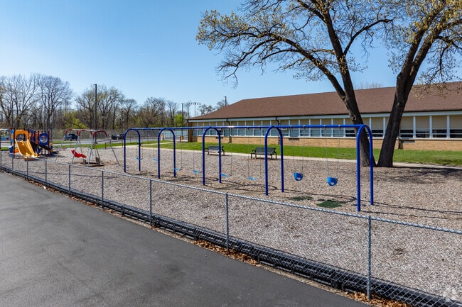 River Forest Elementary School playground.