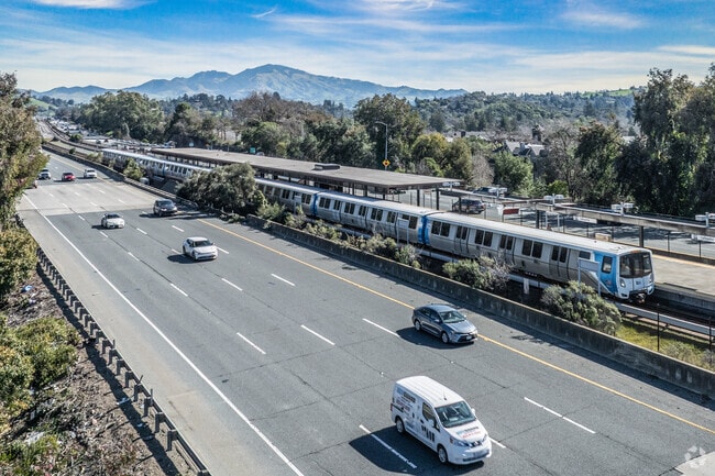 Enjoy rolling hills and tunnel views while traveling on Route 24.