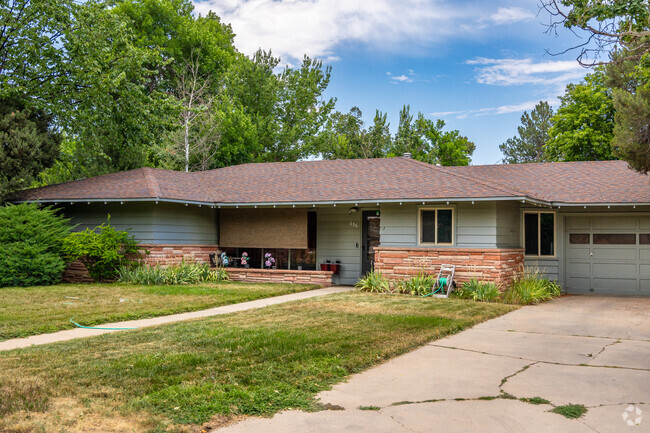 A portion of University North is comprised of ranch-style homes.