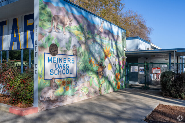 At Meiners Oaks Elementary, 42% scored at or above the proficient level for reading.