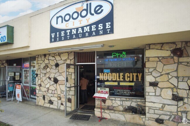 The best pho in East Goleta Valley is located at Noodle City.