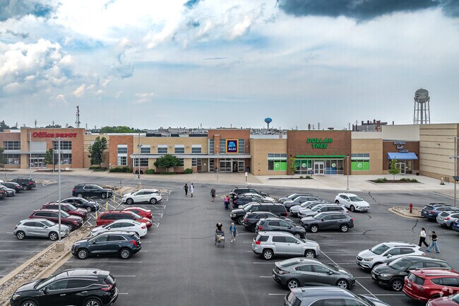 There are large, chain stores a few miles away from Butler.