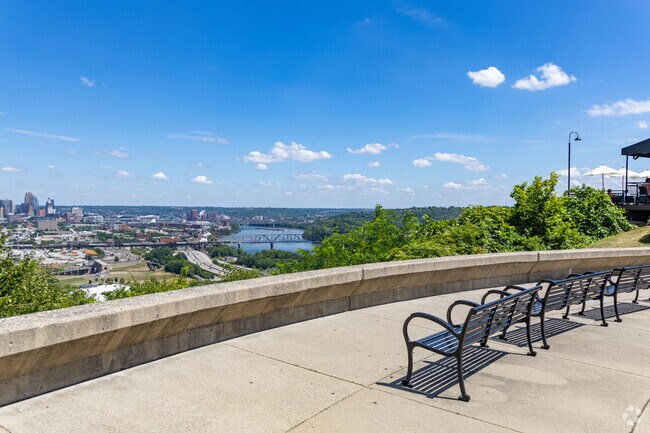 West Price Hill features a lookout of one of the best views of Downtown Cincinnati