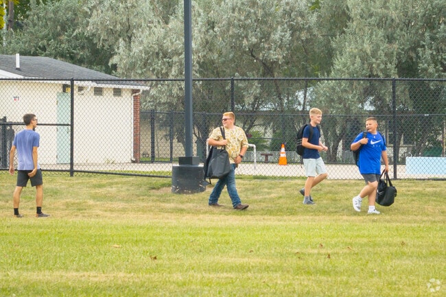 Paulding high school athletes can often be seen practicing after school at Keysor Field.