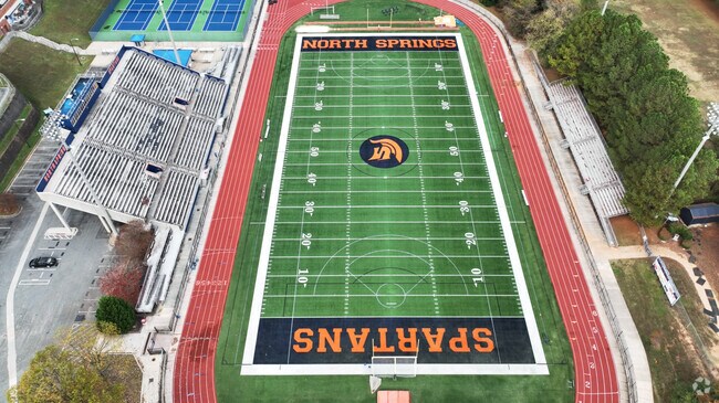 North Springs High School features well maintained athletic facilities.