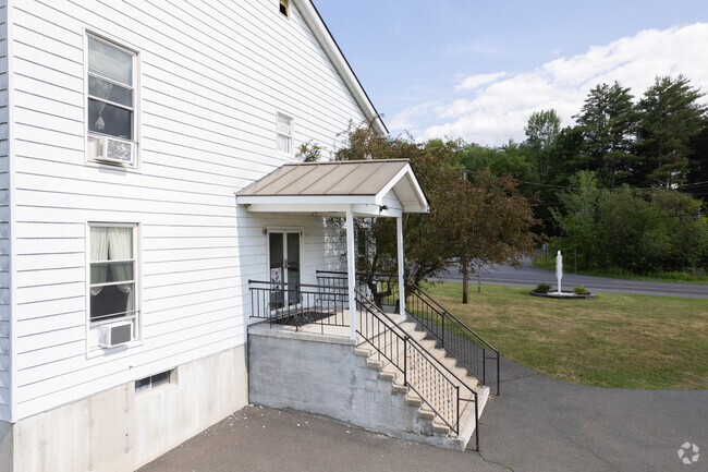Grapeville Christian School entrance is simple.