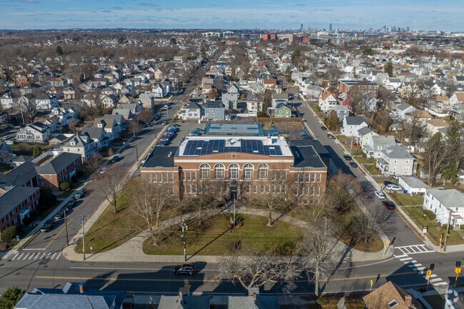 Wollaston School in Quincy has impressive landscaping