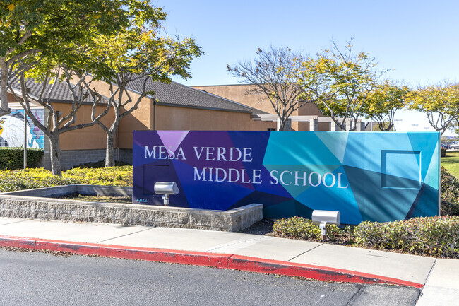 The Mesa Verde Middle School in Rancho Peñasquitos.