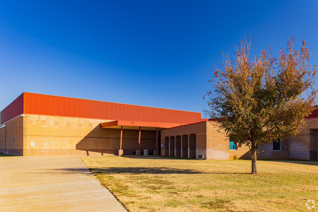 Here is the main entrance of Curtis Inge Middle School
